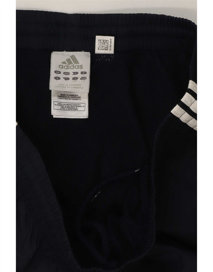Pantaloni da tuta Adidas Cargo Capri da uomo di grandi dimensioni in poliestere blu navy