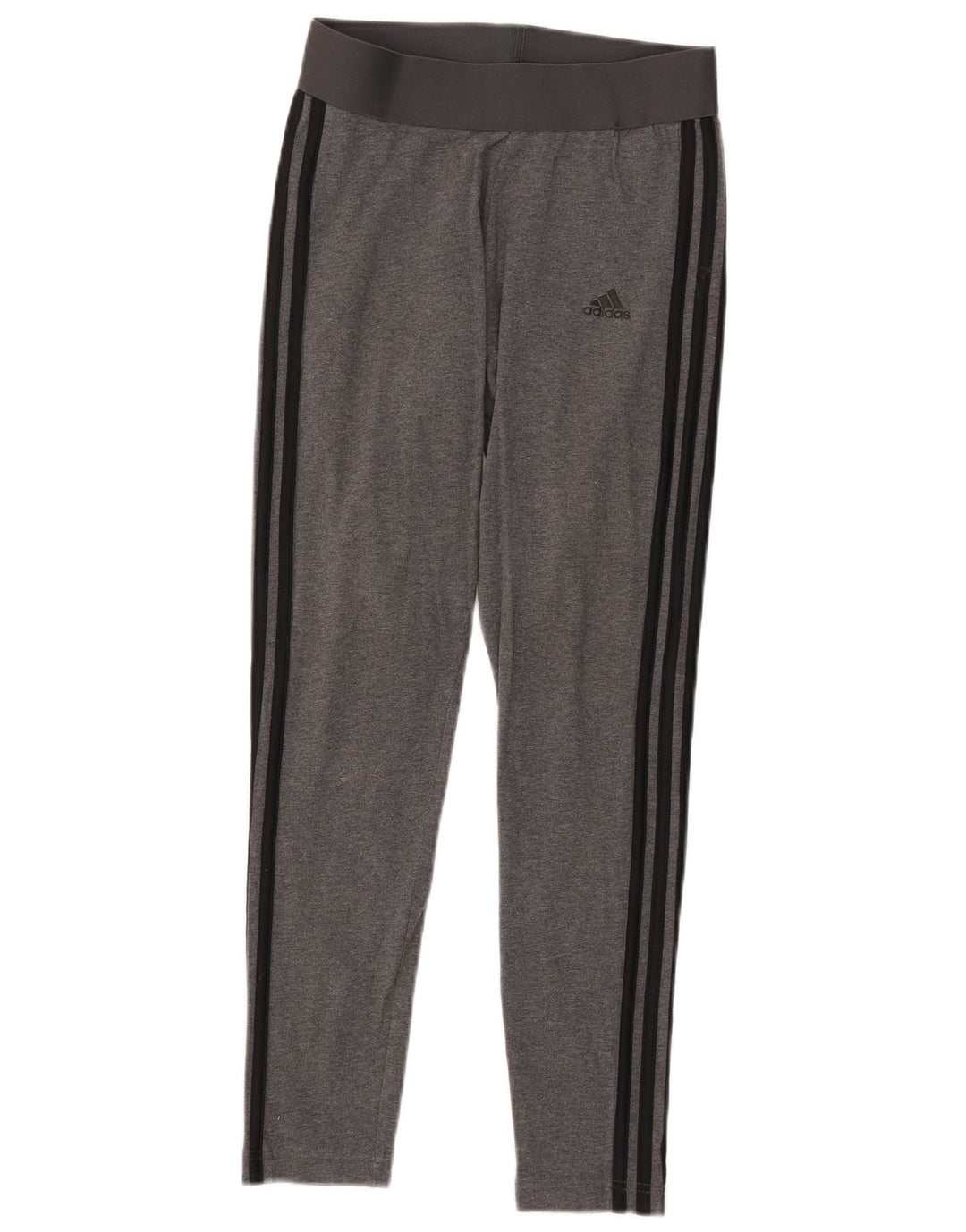Leggings da donna ADIDAS UK 8/10 Piccolo cotone grigio