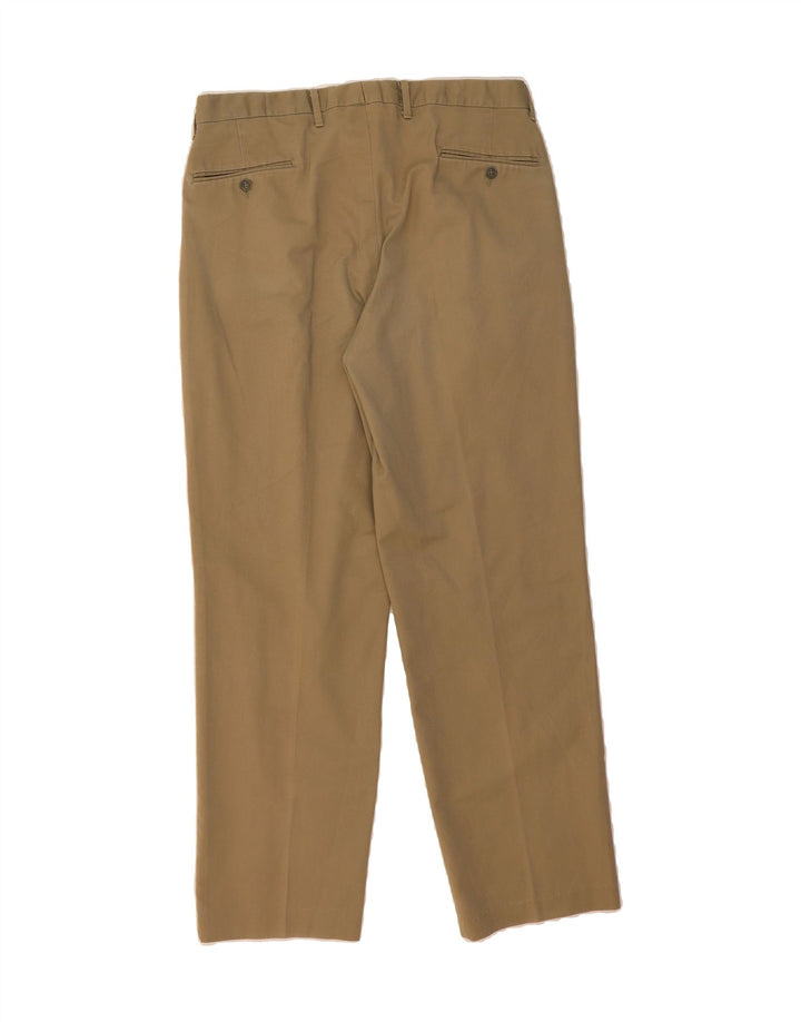 EDDIE BAUER Mens Pegged Chino Trousers W34 L30 Beige Vintage Eddie Bauer and Second-Hand Eddie Bauer from Messina Hembry 