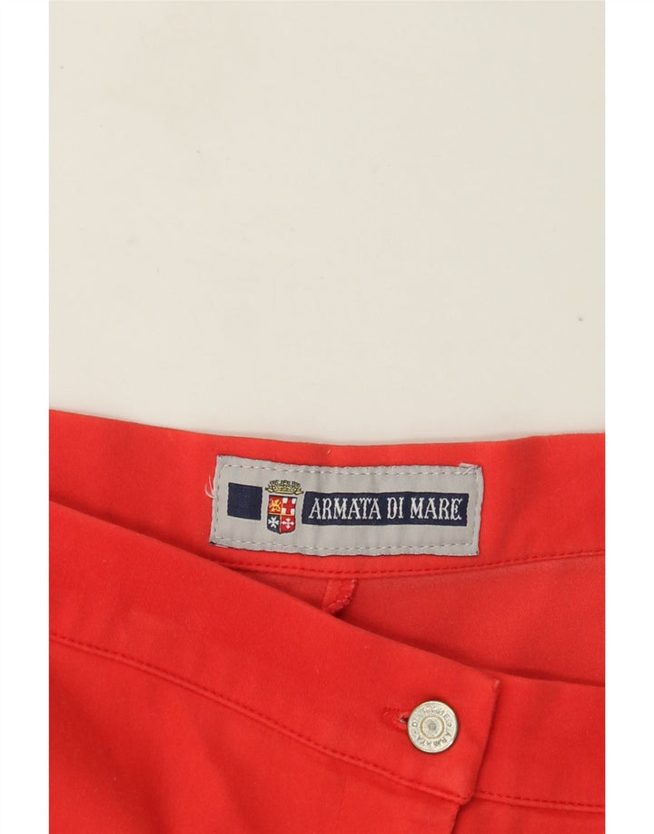 Pantaloni Capri dritti da donna Armata Di Mare W30 L19 Rossi