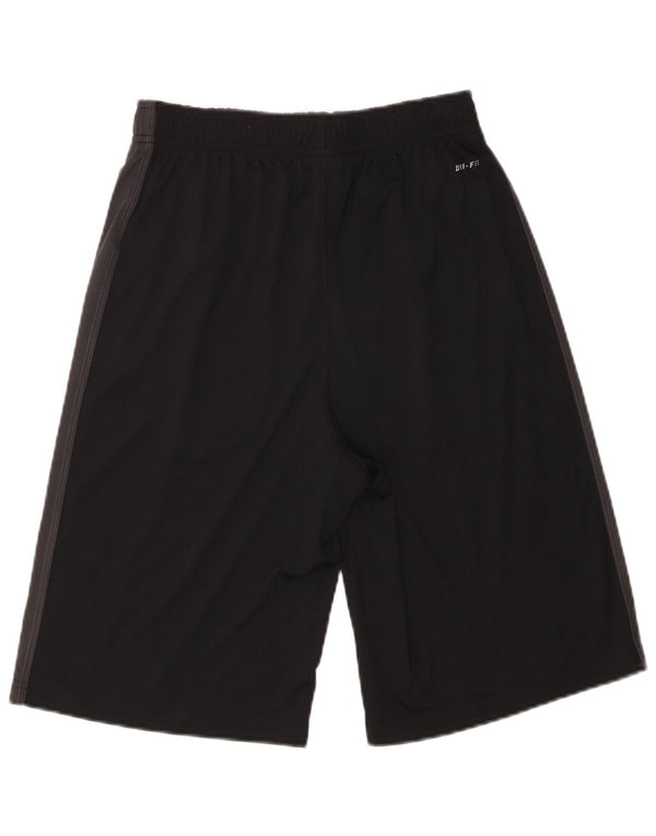 Pantaloncini sportivi Nike da ragazzo Dri Fit 13-14 anni XL poliestere nero