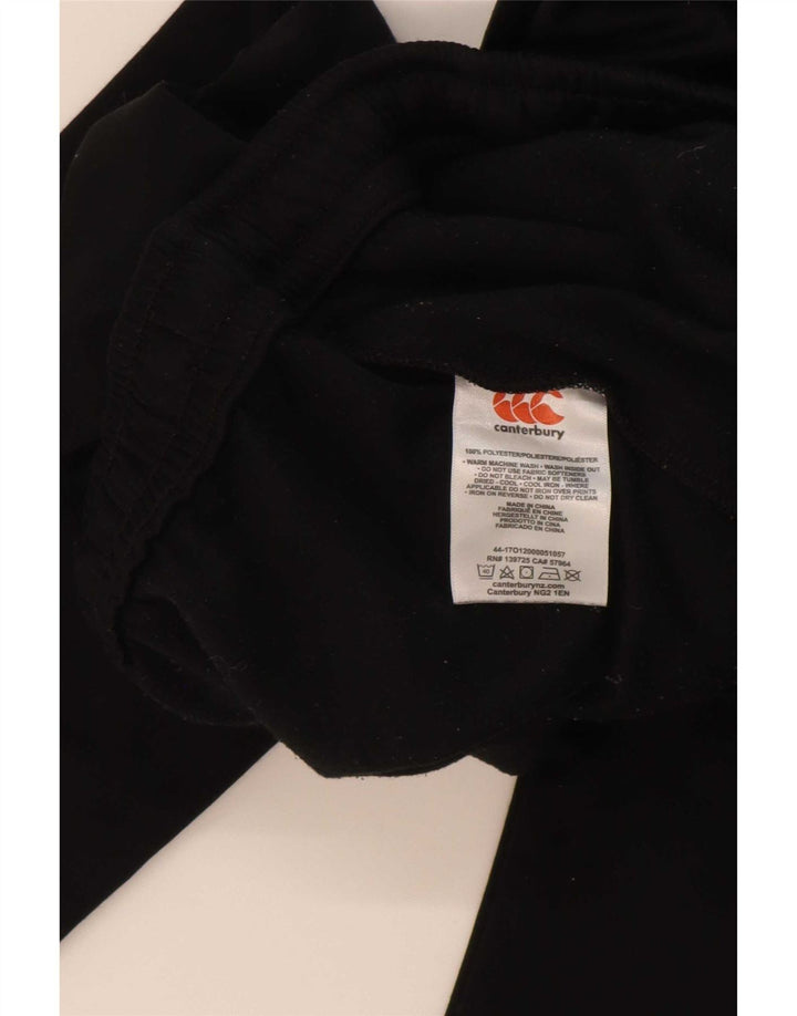 Pantaloni da tuta da ragazzo Canterbury 11-12 anni in poliestere nero