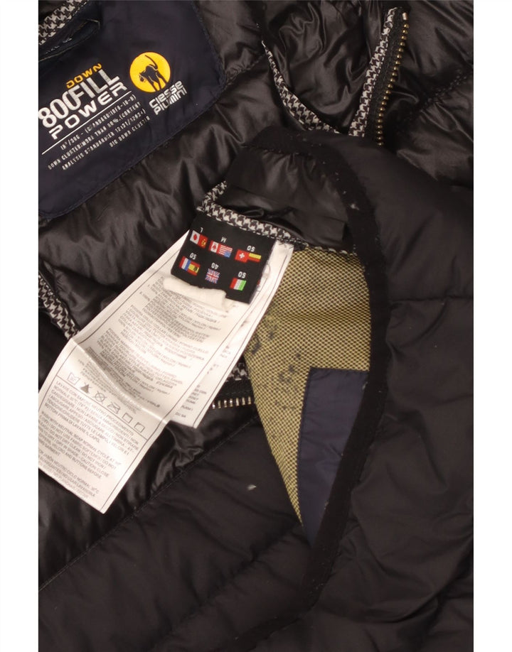 Giacca imbottita con cappuccio da uomo Ciesse Piumini UK 40 nylon nero medio