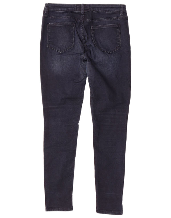 Jeans skinny da donna Fat Face UK 10 Small W30 L29 Cotone blu navy