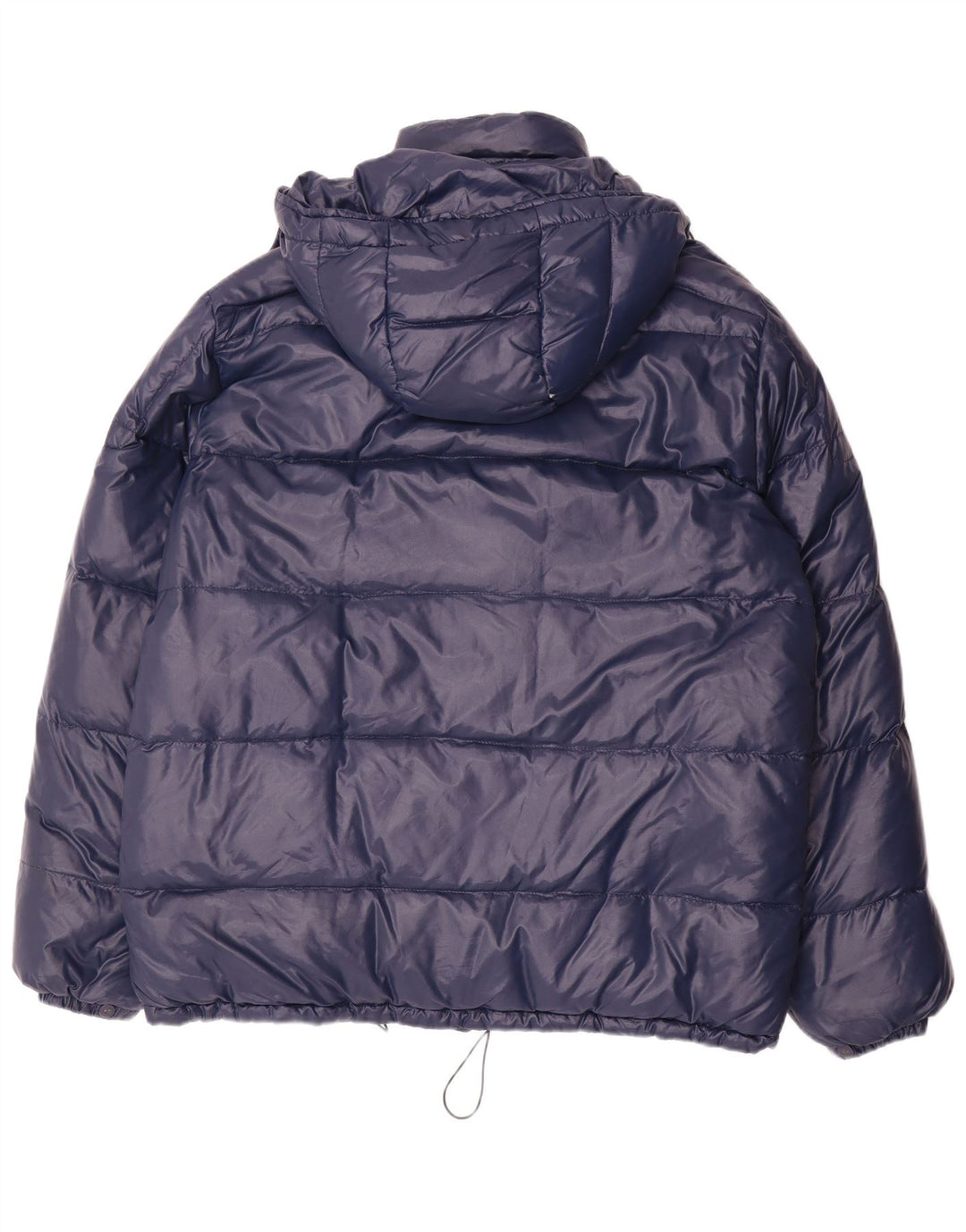 Giacca imbottita con cappuccio da uomo Historic Research UK 40 Large Blu Navy in poliammide