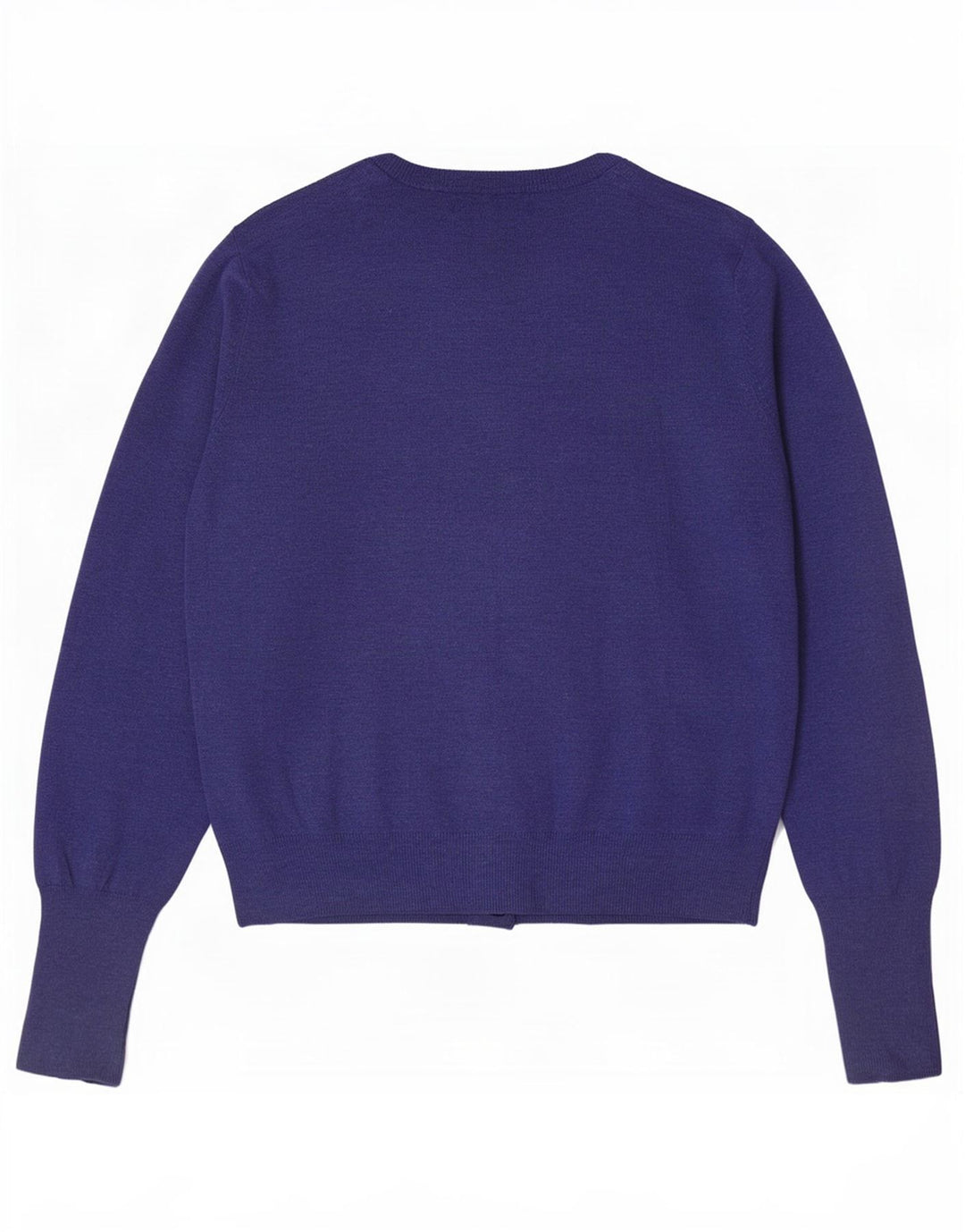 Maglione cardigan da donna Marks & Spencer UK 12 Viscosa blu medio
