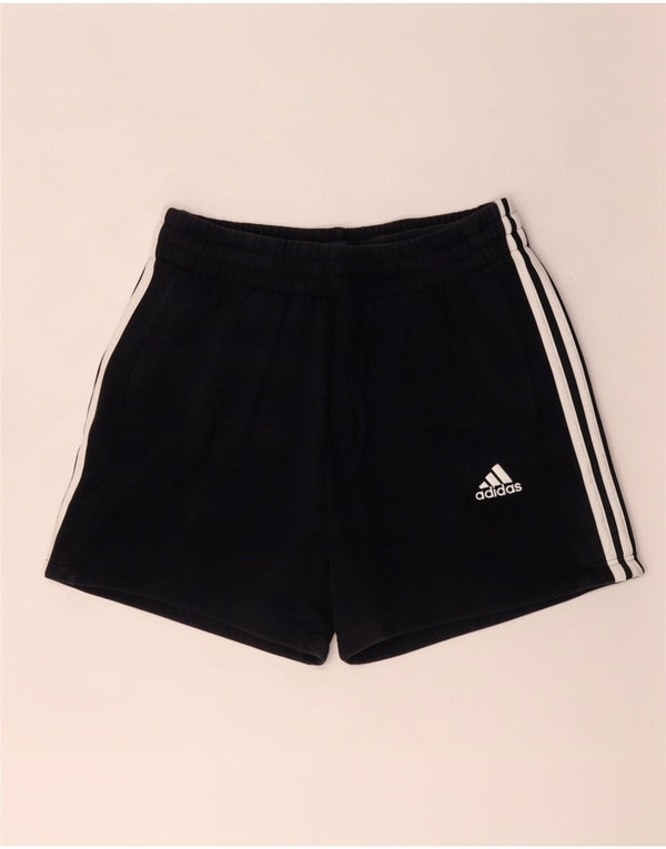 Pantaloncini sportivi Adidas da donna UK 14 medio cotone nero