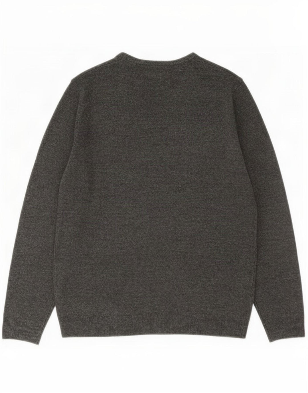 Maglione da uomo Marks & Spencer con scollo a V grande cashmere grigio