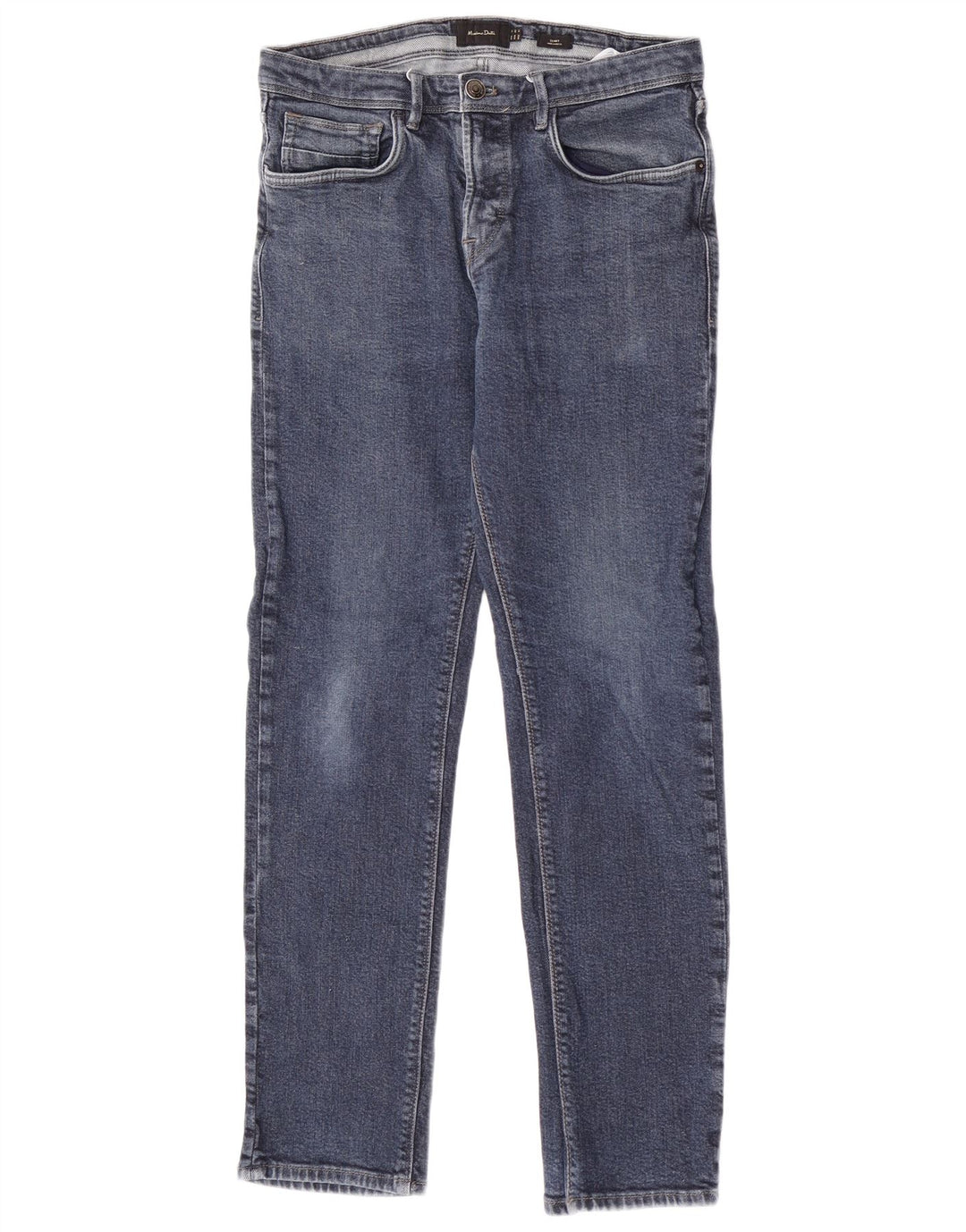 Jeans slim da uomo Massimo Dutti W31 L29 cotone blu