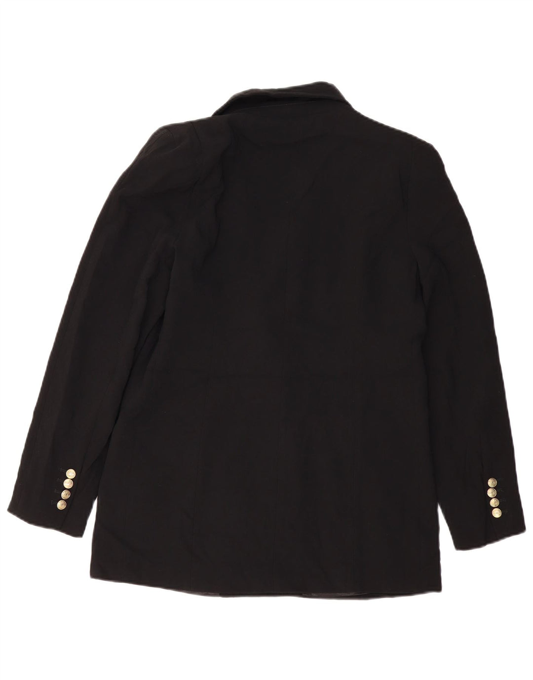 Giacca blazer doppiopetto da donna ZARA poliestere nero medio