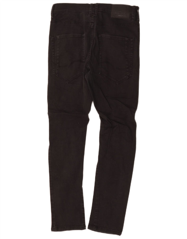 Jeans slim da uomo Jack & Jones W28 L27 cotone nero