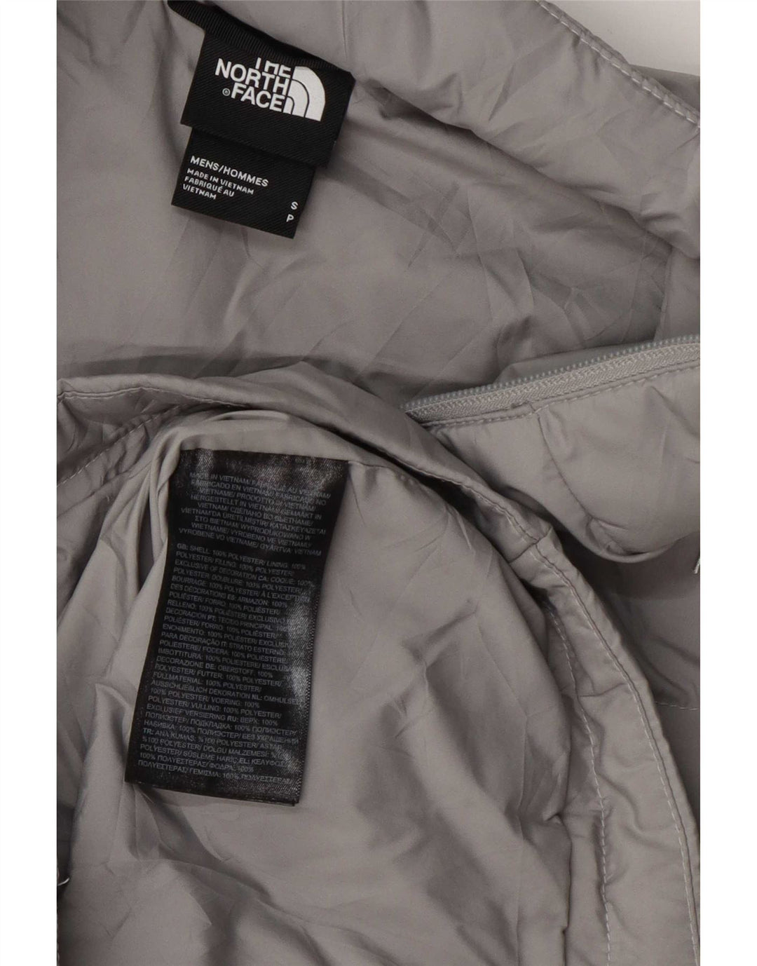 Giacca imbottita da uomo The North Face UK 36 Small Grigio Poliestere