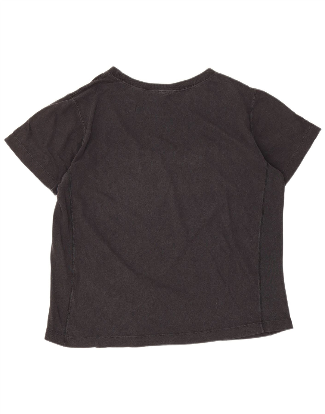 T-shirt grafica da donna Champion Top UK 10 piccola nera