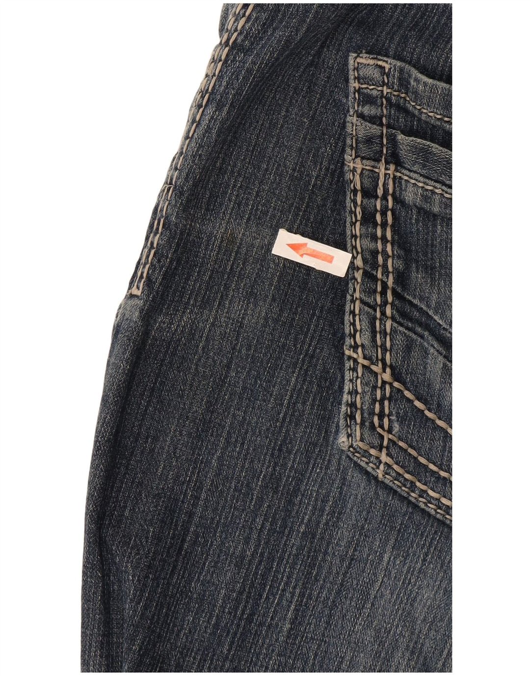 Jeans da uomo Derek Bootcut BKE W36 L31 cotone blu navy