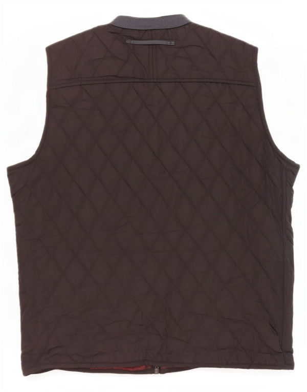 Zara Mens Quilted Gilet UK 42 XL Black