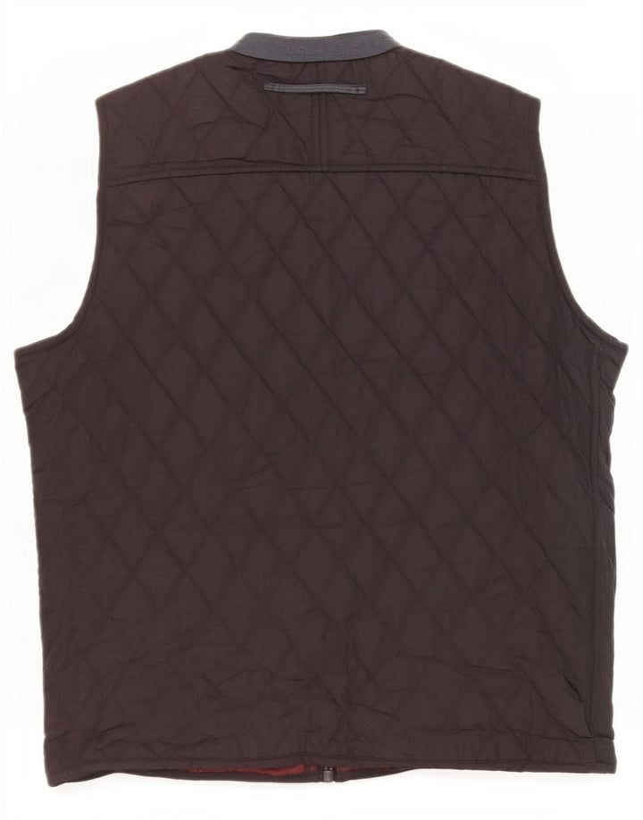 Gilet trapuntato da uomo Zara UK 42 XL nero