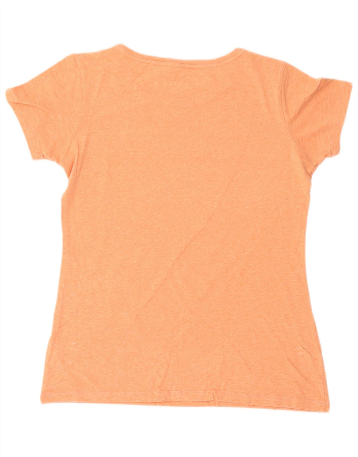 T-shirt grafica da donna Asics Top UK 12 arancione medio