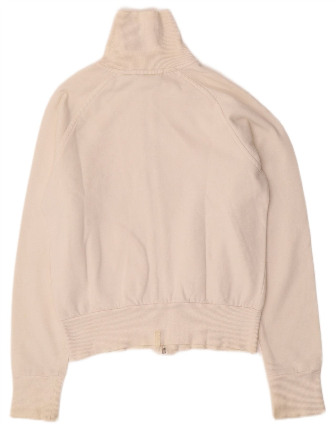 PUMA Womens Graphic Tracksuit Top Jacket UK 10 Small White
