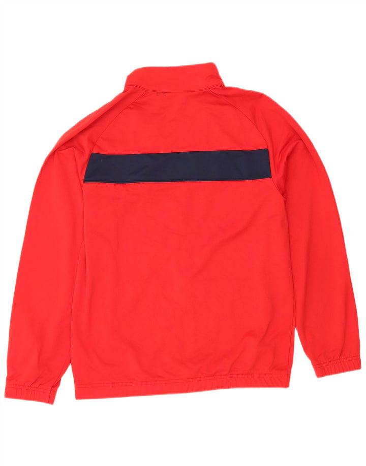 Giacca da tuta Nike da ragazzo, 13-14 anni, XL, in poliestere color block rosso