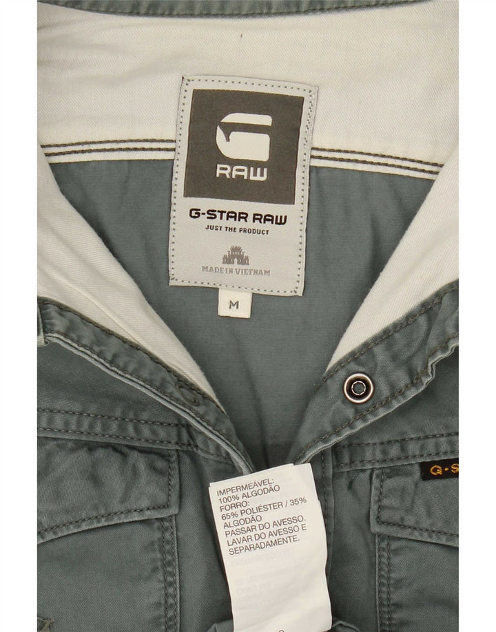 Camicia da uomo G-Star in cotone verde medio