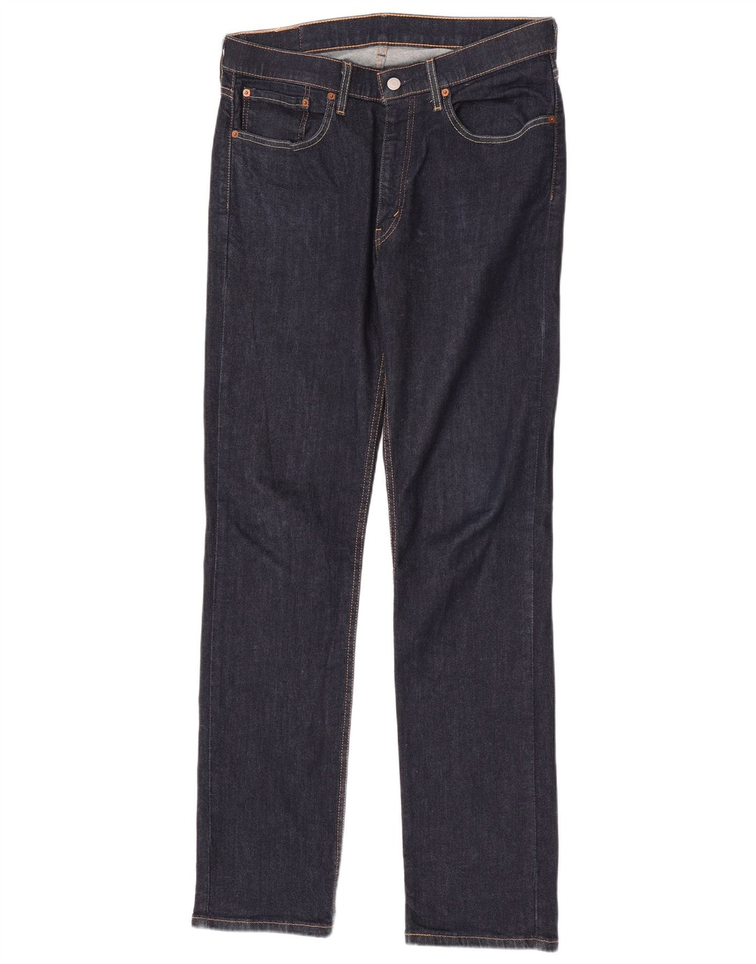 Levi's Uomo 514 Jeans dritti W34 L34 Cotone blu navy