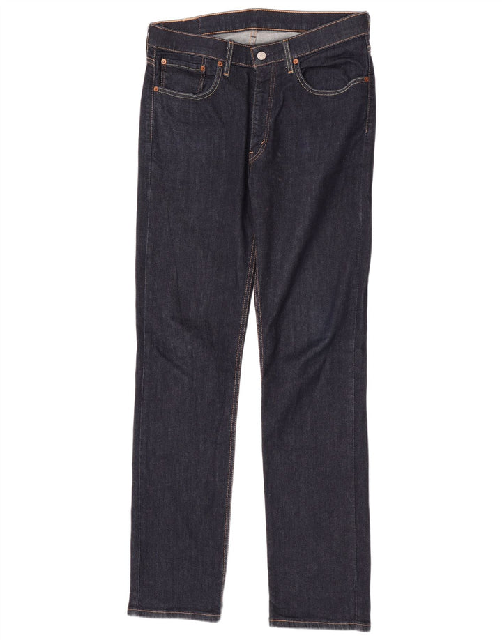 Levi's Uomo 514 Jeans dritti W34 L34 Cotone blu navy
