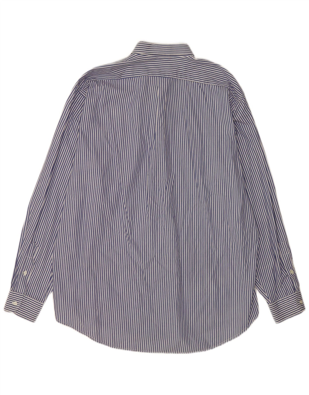 Camicia da uomo NANI BON taglia 42 grande gessato blu