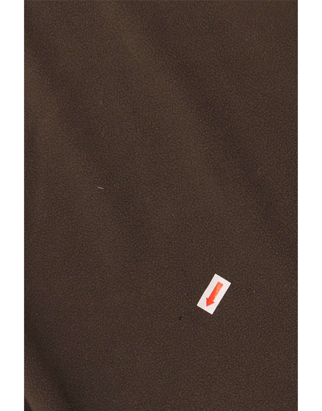 JACK WOLFSKIN Maglione in pile da uomo con collo e zip UK 44 XL Poliestere kaki