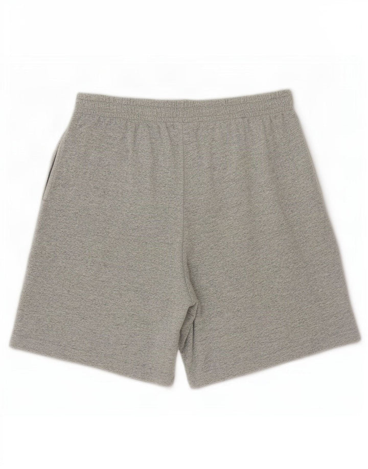 Pantaloncini sportivi da uomo Champion in cotone screziato grigio medio