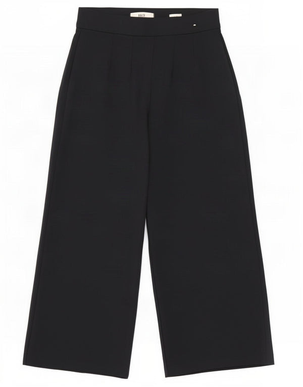 Pantaloni casual da donna Marks & Spencer UK 8 piccoli W26 L26 blu navy