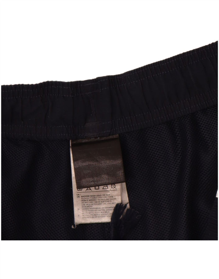 Pantaloncini sportivi da uomo Adidas Large blu navy in poliestere
