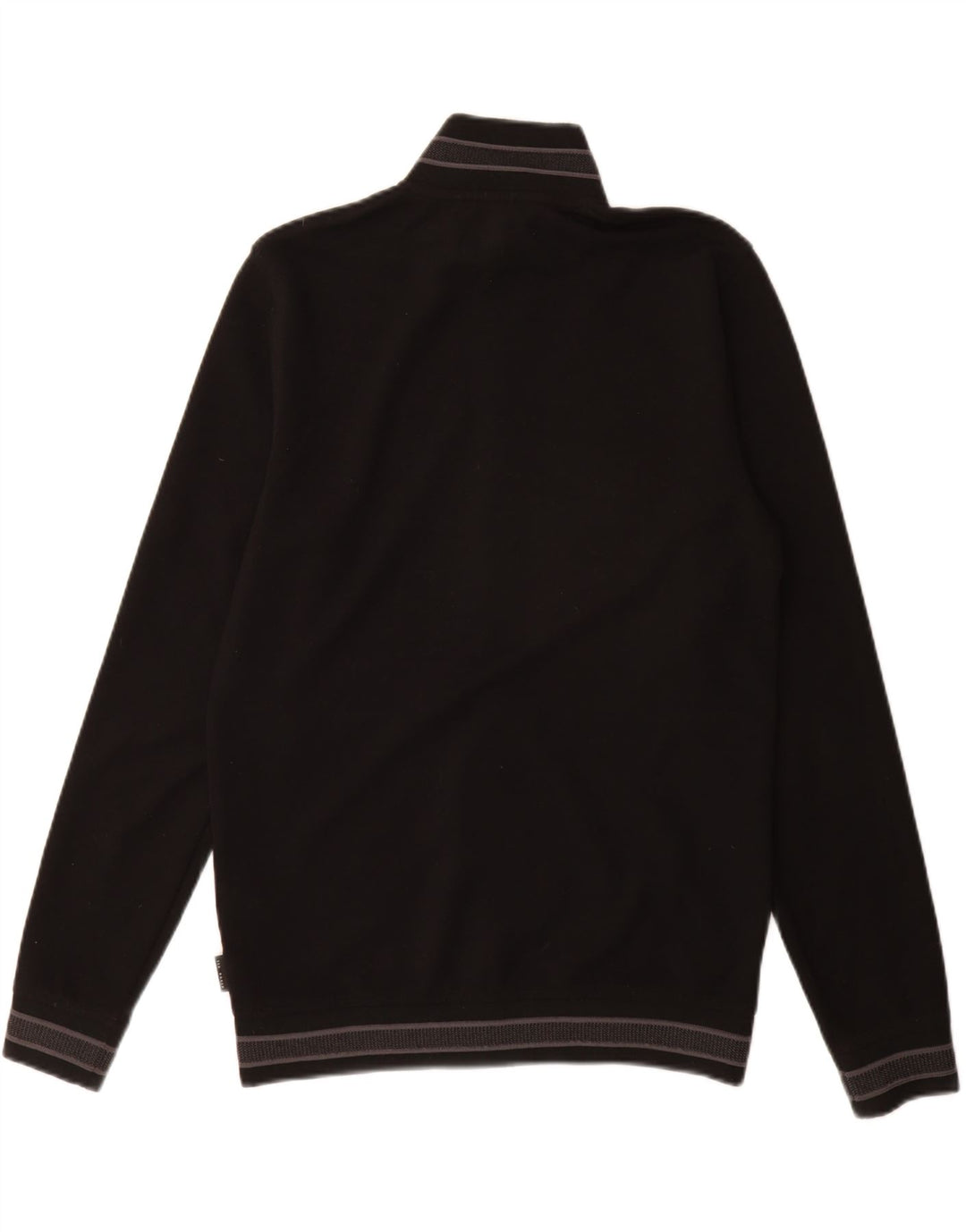 Giacca da ginnastica da uomo Ted Baker taglia 2 piccola in poliestere nero