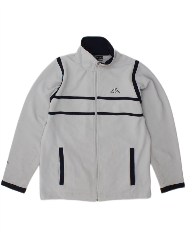 Giacca da tuta da donna KAPPA UK 14 Poliestere color block grigio medio