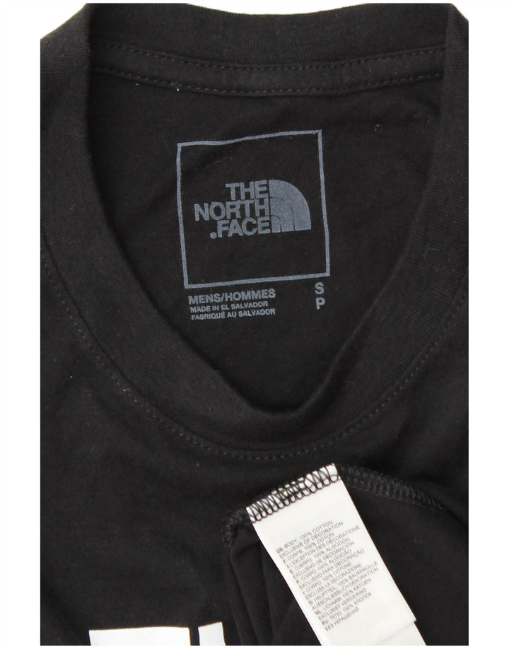 T-shirt grafica da uomo The North Face Top piccola in cotone nero