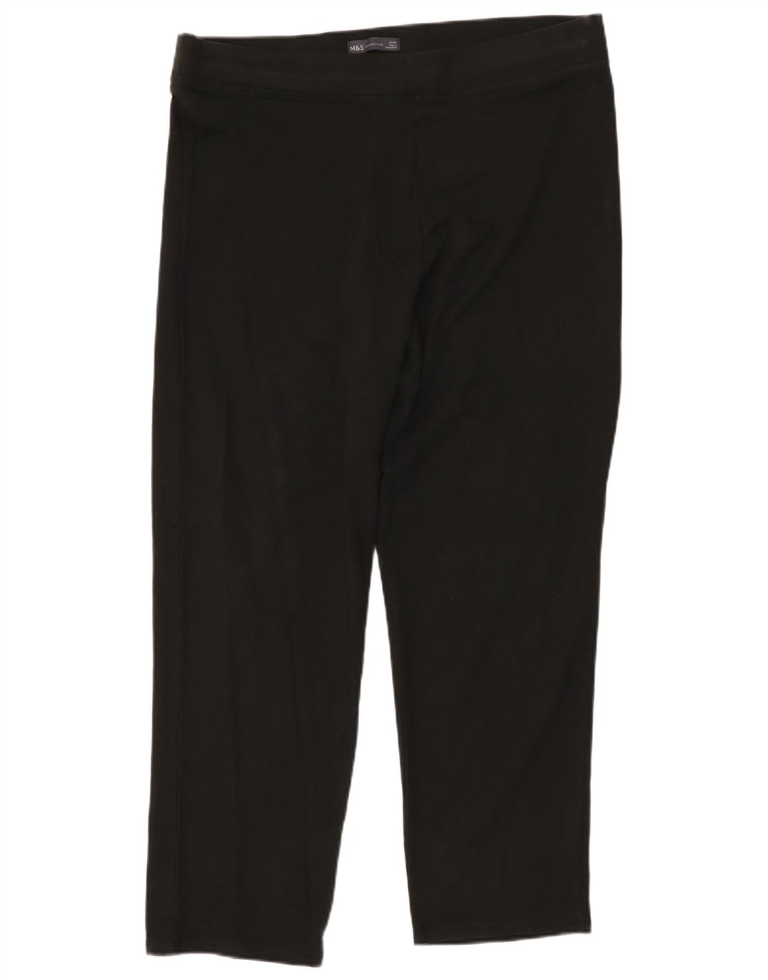 Leggings da donna Marks & Spencer UK 20 2XL Cotone nero