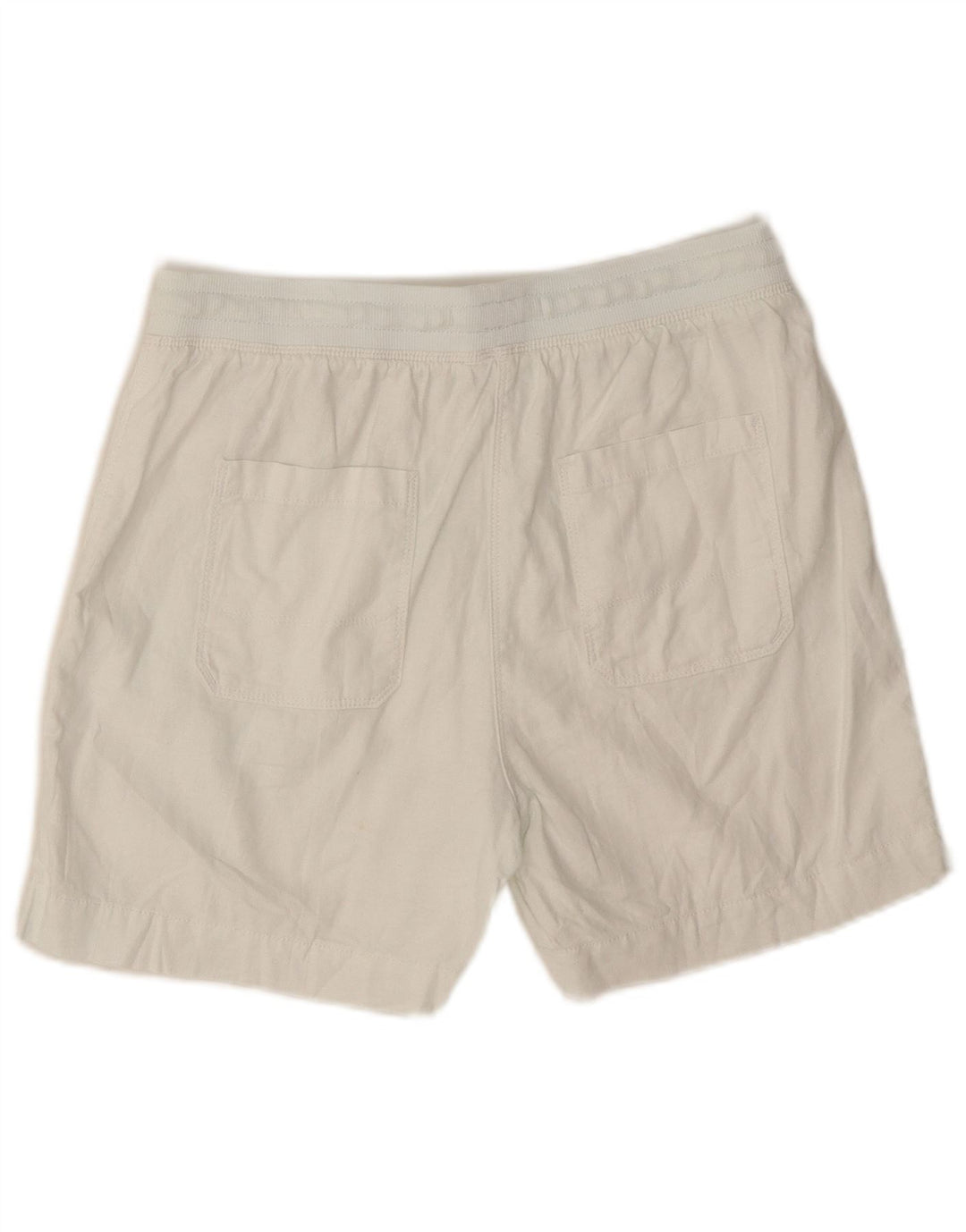 Pantaloncini chino da donna MARKS & SPENCER UK 10 Small W28 White Colourblock