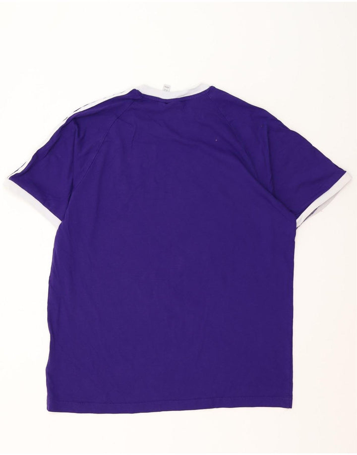 Maglietta Adidas da uomo Top XL in cotone viola