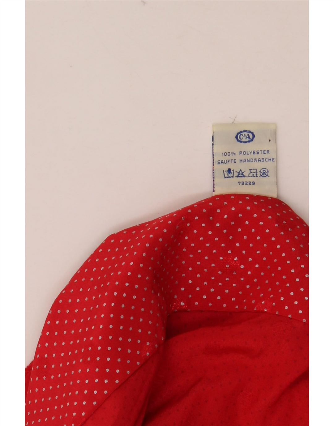 YESSICA Camicetta oversize da donna EU 40 Poliestere maculato rosso medio