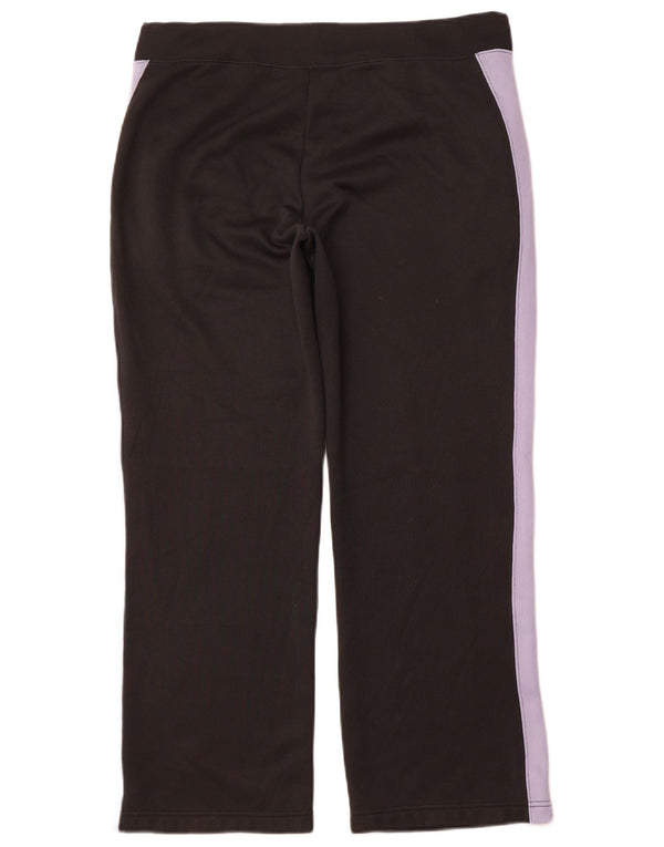 Pantaloni da tuta da donna REEBOK UK 12 Medium Black Colourblock