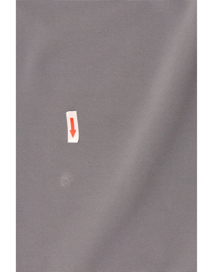 Pantaloni da tuta da uomo Kappa in poliestere grigio medio