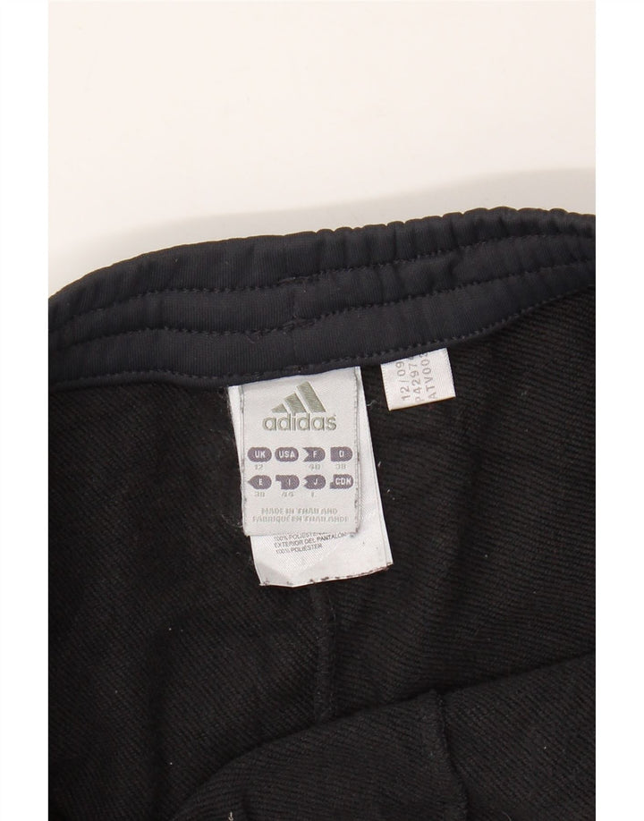 Pantaloni da tuta da donna Adidas Joggers UK 12 Poliestere grigio medio