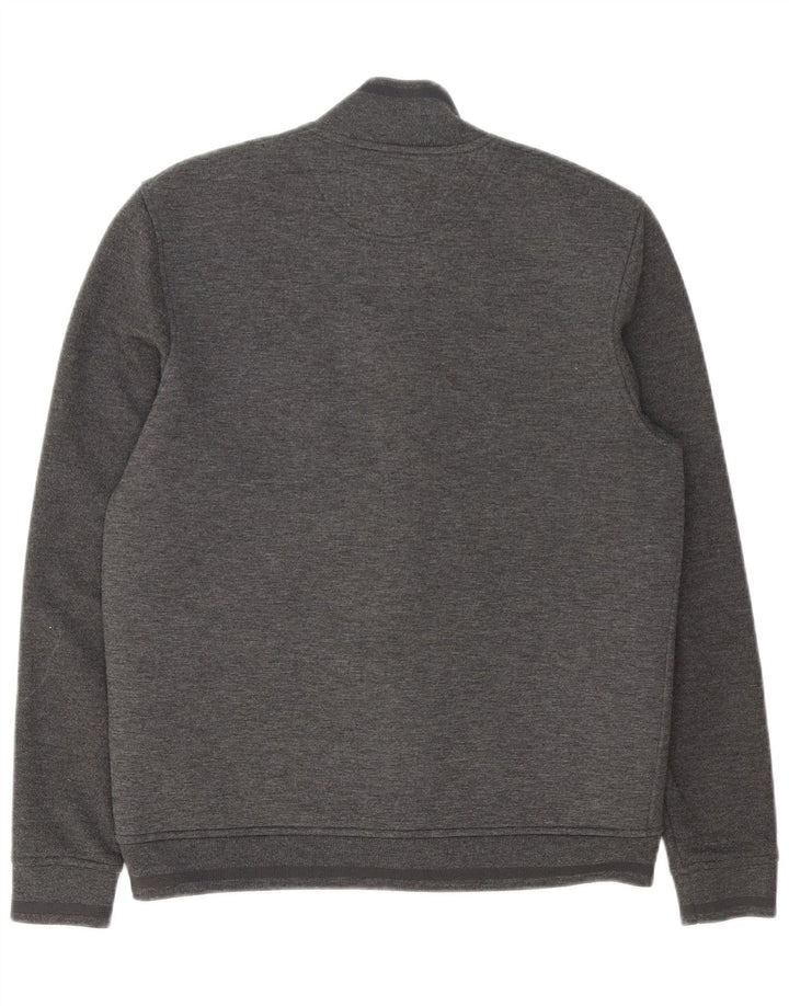 Giacca da ginnastica da uomo Ted Baker taglia 3 in poliestere grigio medio