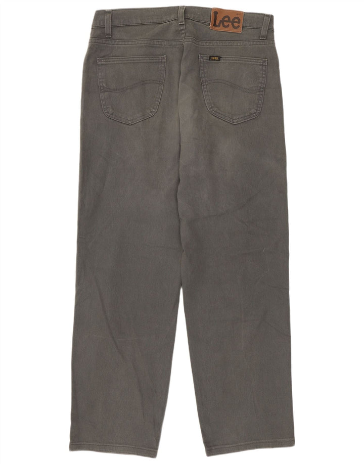 Jeans dritti da uomo Lee W34 L30 Grigi