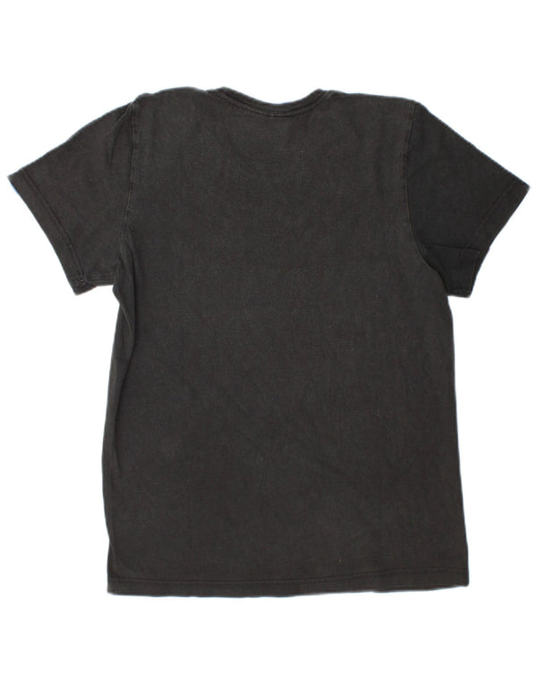 T-shirt grafica da uomo Adidas Top piccola grigia