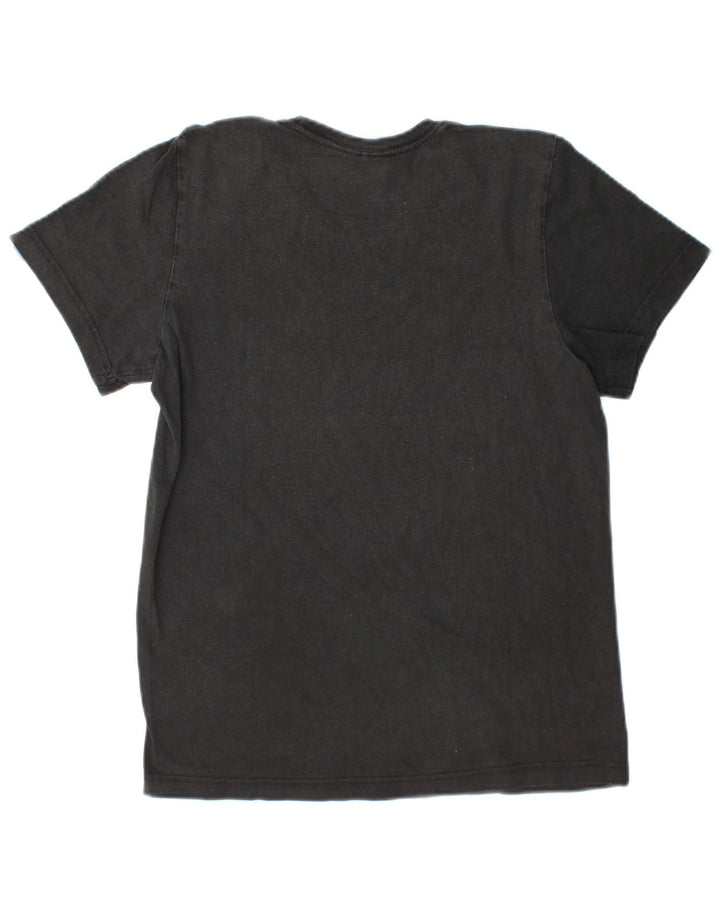 T-shirt grafica da uomo Adidas Top piccola grigia