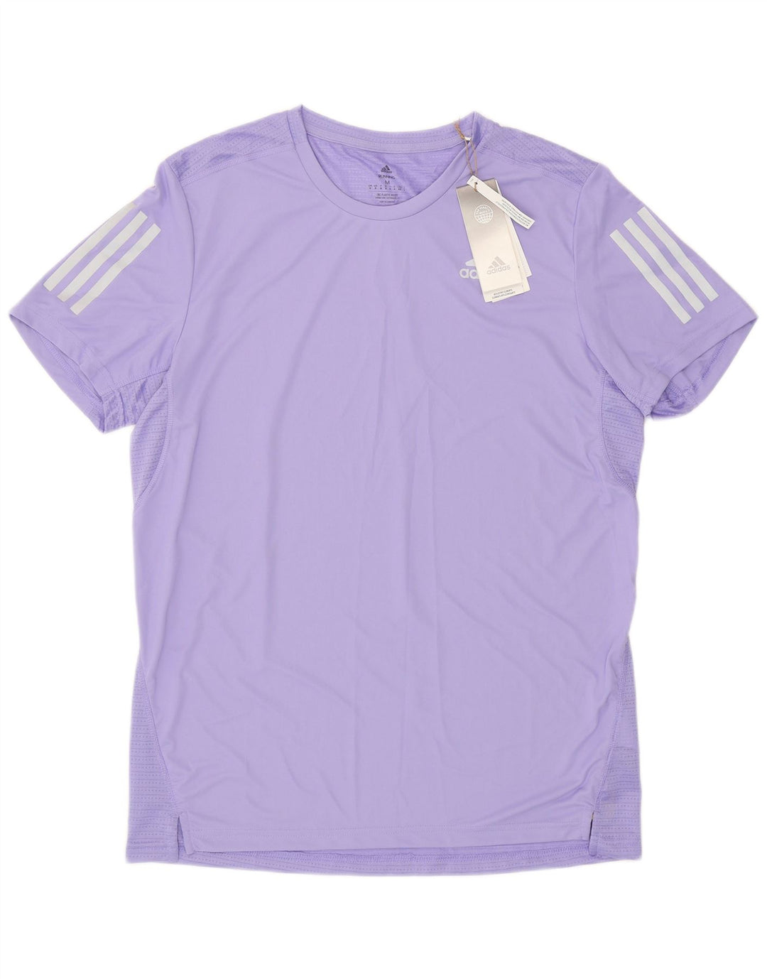 T-shirt Adidas Aeroready da uomo Top in poliestere viola medio