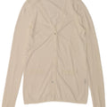 Maglione cardigan da donna Zara UK 10 piccolo bianco