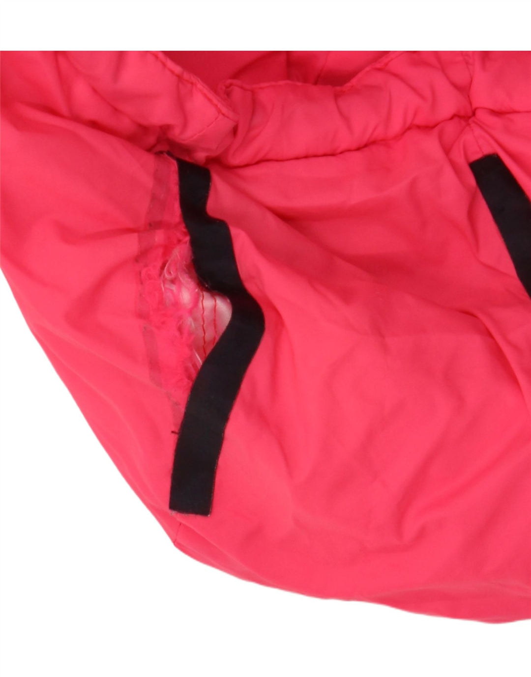 Giacca imbottita con cappuccio da donna SUPERDRY UK 10 piccola in nylon rosa