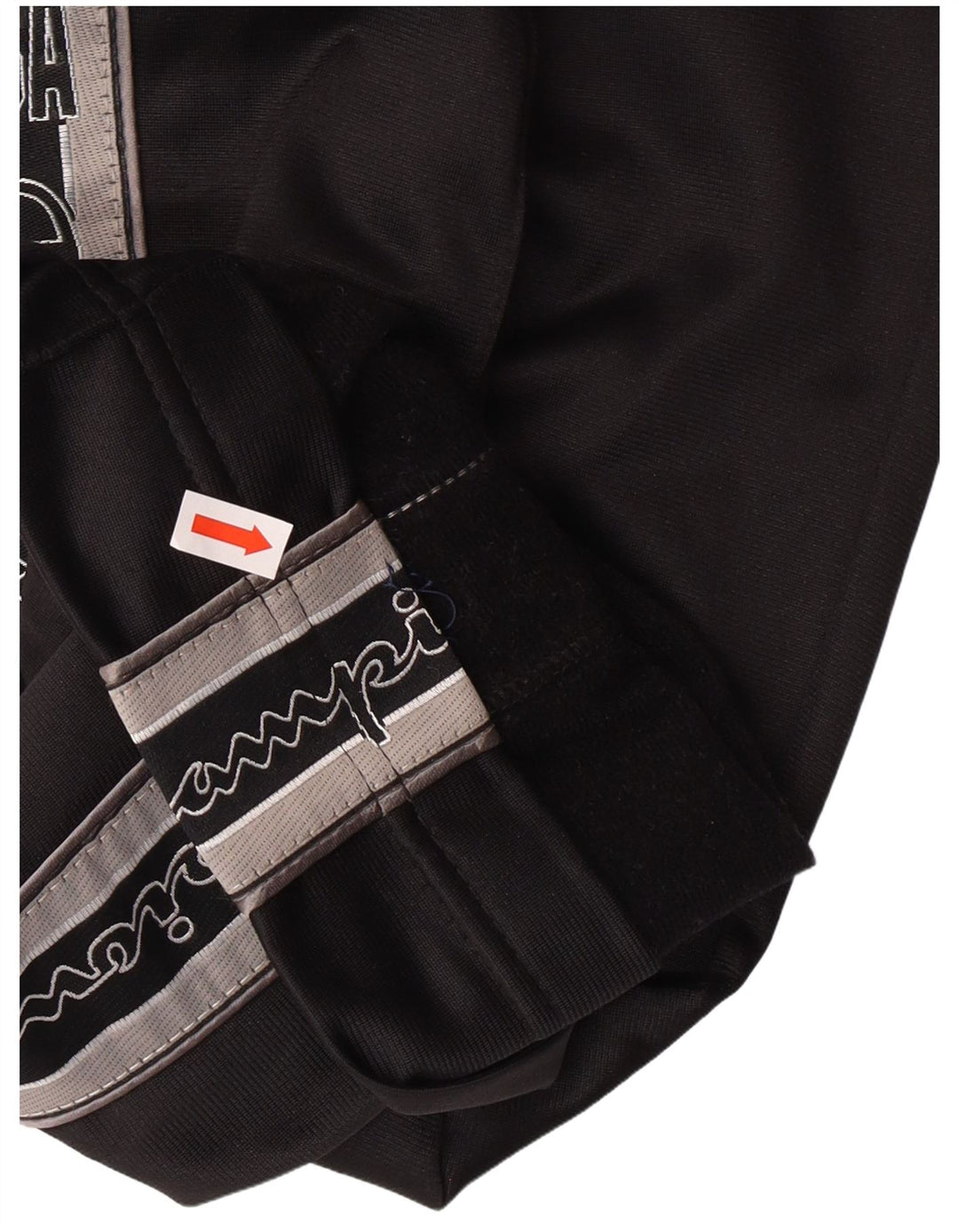 Pantaloni da tuta con grafica da uomo CHAMPION Poliestere nero medio