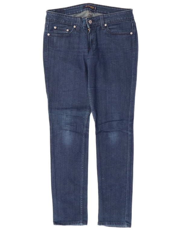 Levi's Donna 524 Jeans Super Low Slim US 7 Medio W32 L31 Cotone Blu